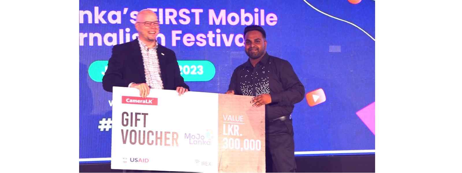 MOJO විශිෂ්ටතම නිර්මාණය නිවුස්ෆස්ට්හි නදීරට